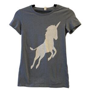 Bella Small Unicorn Graphic Tee Fantasy Fairy Magical Daydream